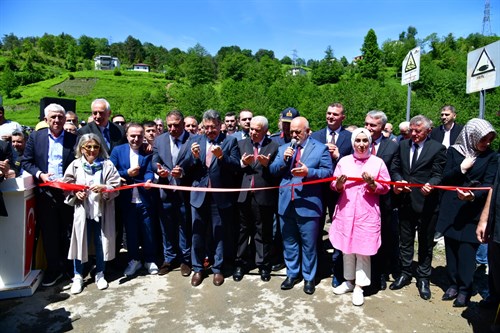 Trabzon Valisi Aziz Yıldırım, Hayrat Rafting Parkuru'nun Açılışına Katıldı