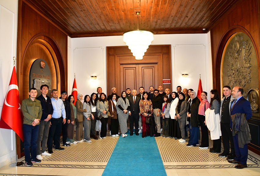 Trabzon Valisi Aziz Yıldırım, Özbek Turizm Heyetini Ağırladı